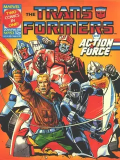 Cover of The Transformers #153