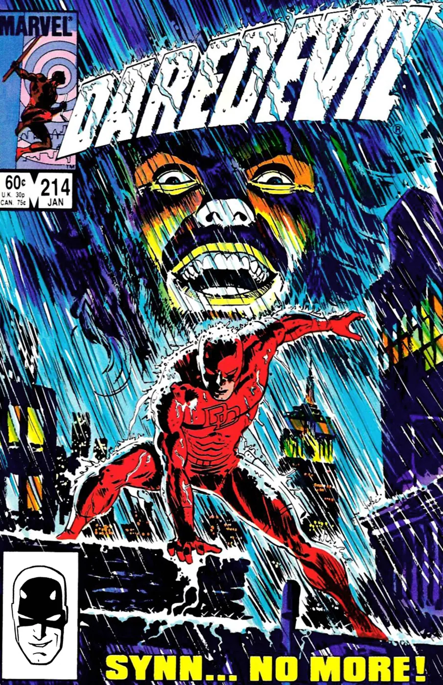 Cover of Daredevil #214
