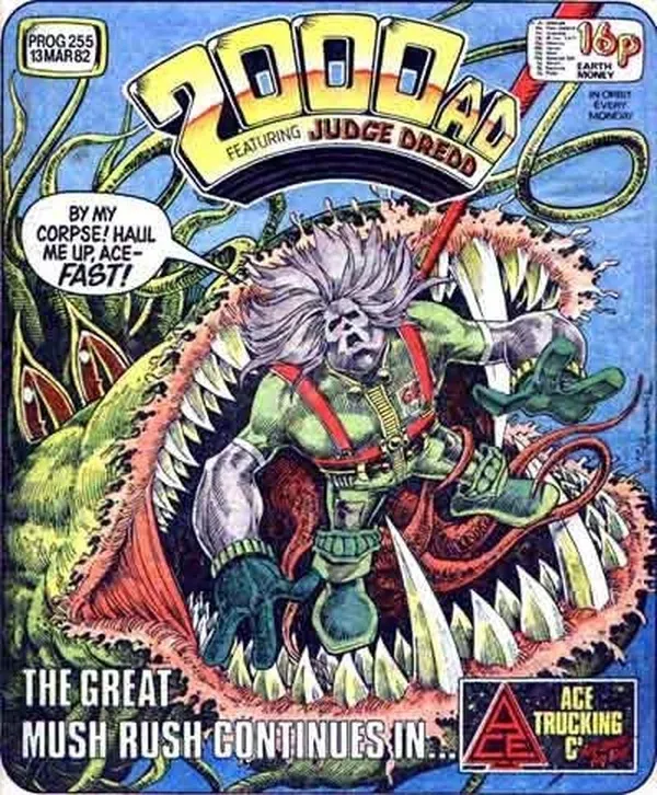 Cover of 2000 AD #255