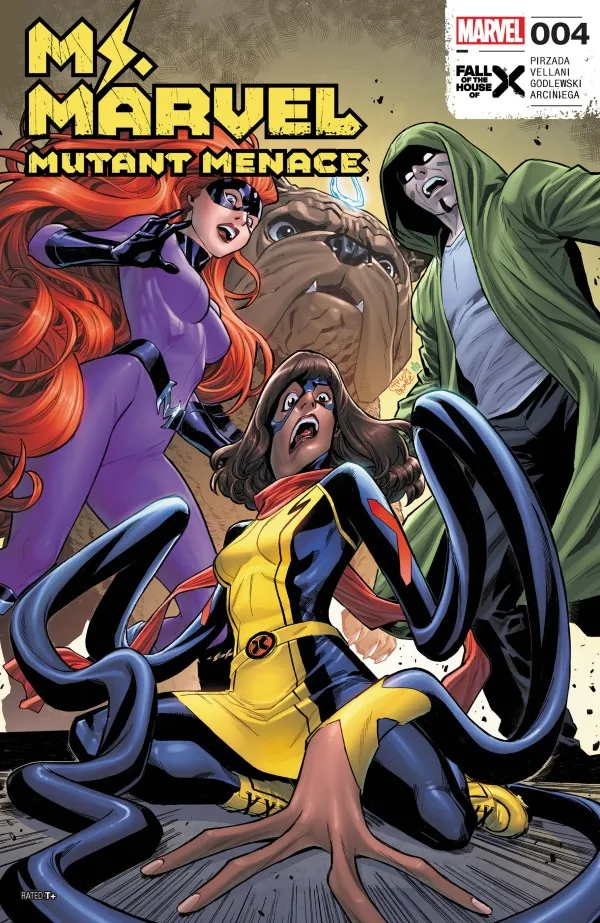 Cover of Ms. Marvel: Mutant Menace #4