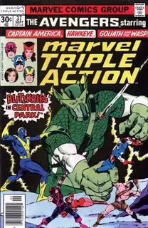 Cover of Marvel Triple Action #37