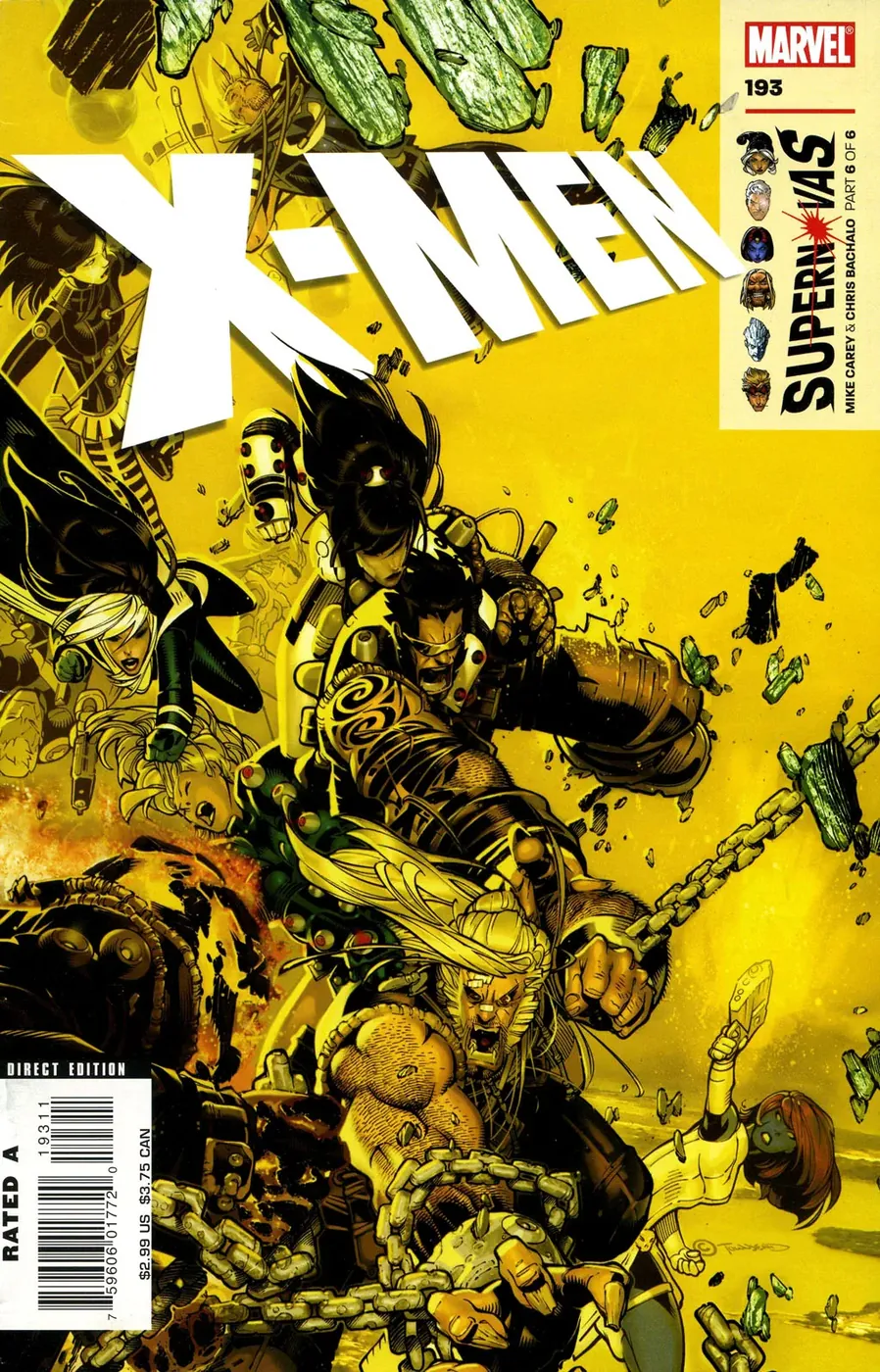 Cover of X-Men #193