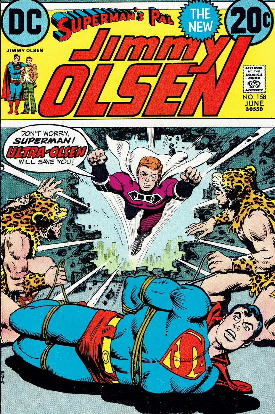 Cover of Superman's Pal, Jimmy Olsen #158