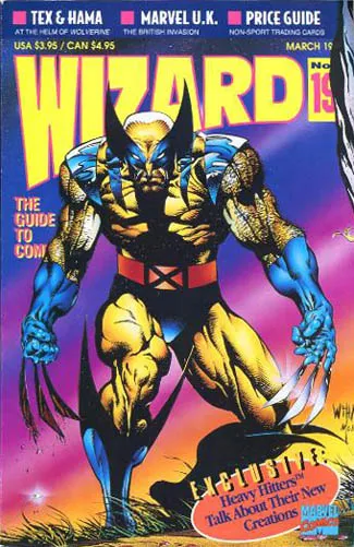 Cover of Wizard: The Comics Magazine #19