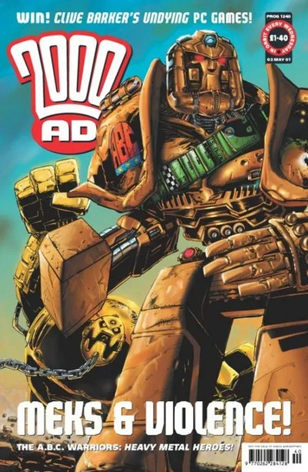 Cover of 2000 AD #1240