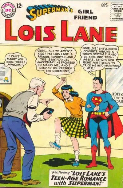 Cover of Superman's Girl Friend, Lois Lane #42