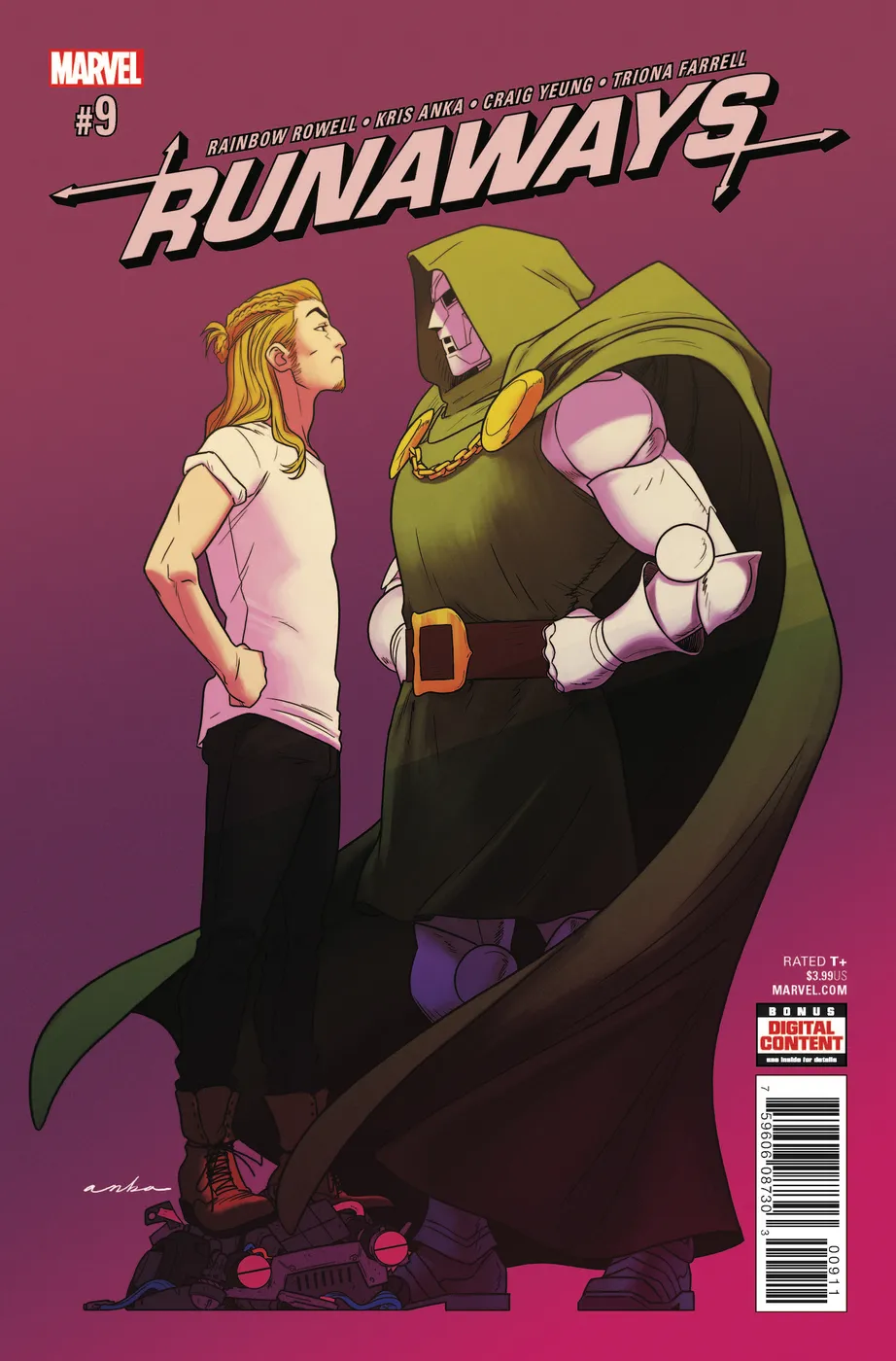 Cover of Runaways #9