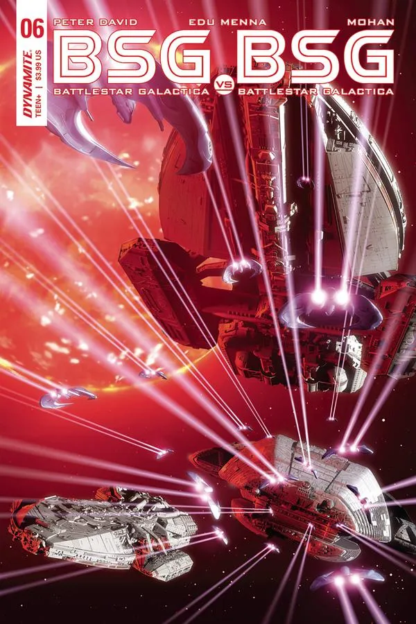 Cover of Battlestar Galactica BSG vs. BSG #6