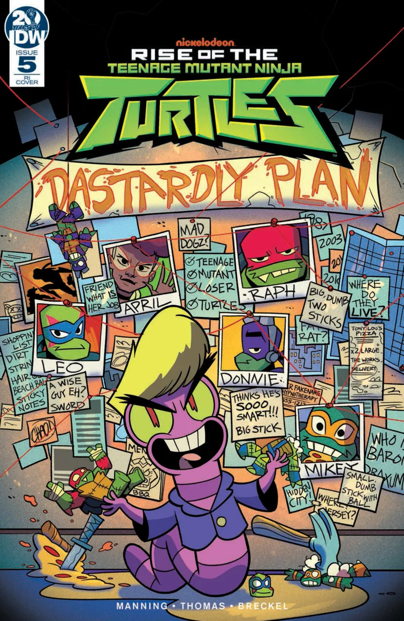 Cover of Rise of Teenage Mutant Ninja Turtles #5