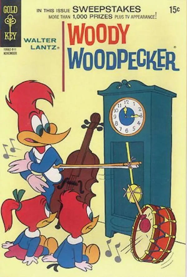 Cover of Walter Lantz Woody Woodpecker #108