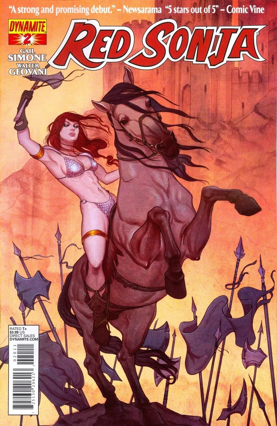 Cover of Red Sonja #2