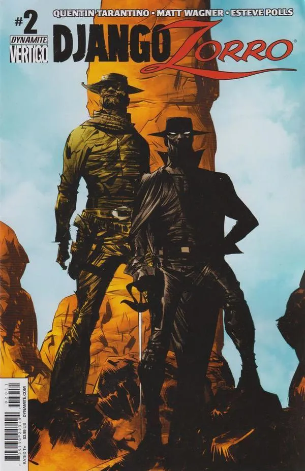 Cover of Django / Zorro #2