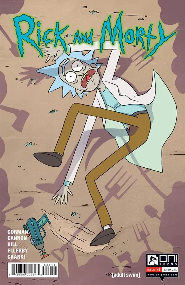 Cover of Rick and Morty #4