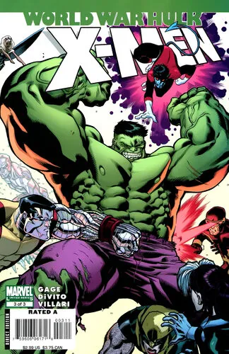 Cover of World War Hulk: X-Men #3