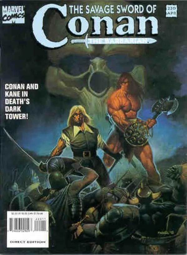 Cover of The Savage Sword of Conan #220