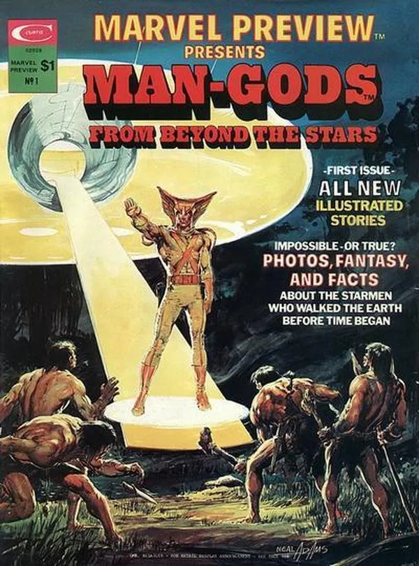 Cover of Marvel Preview #1