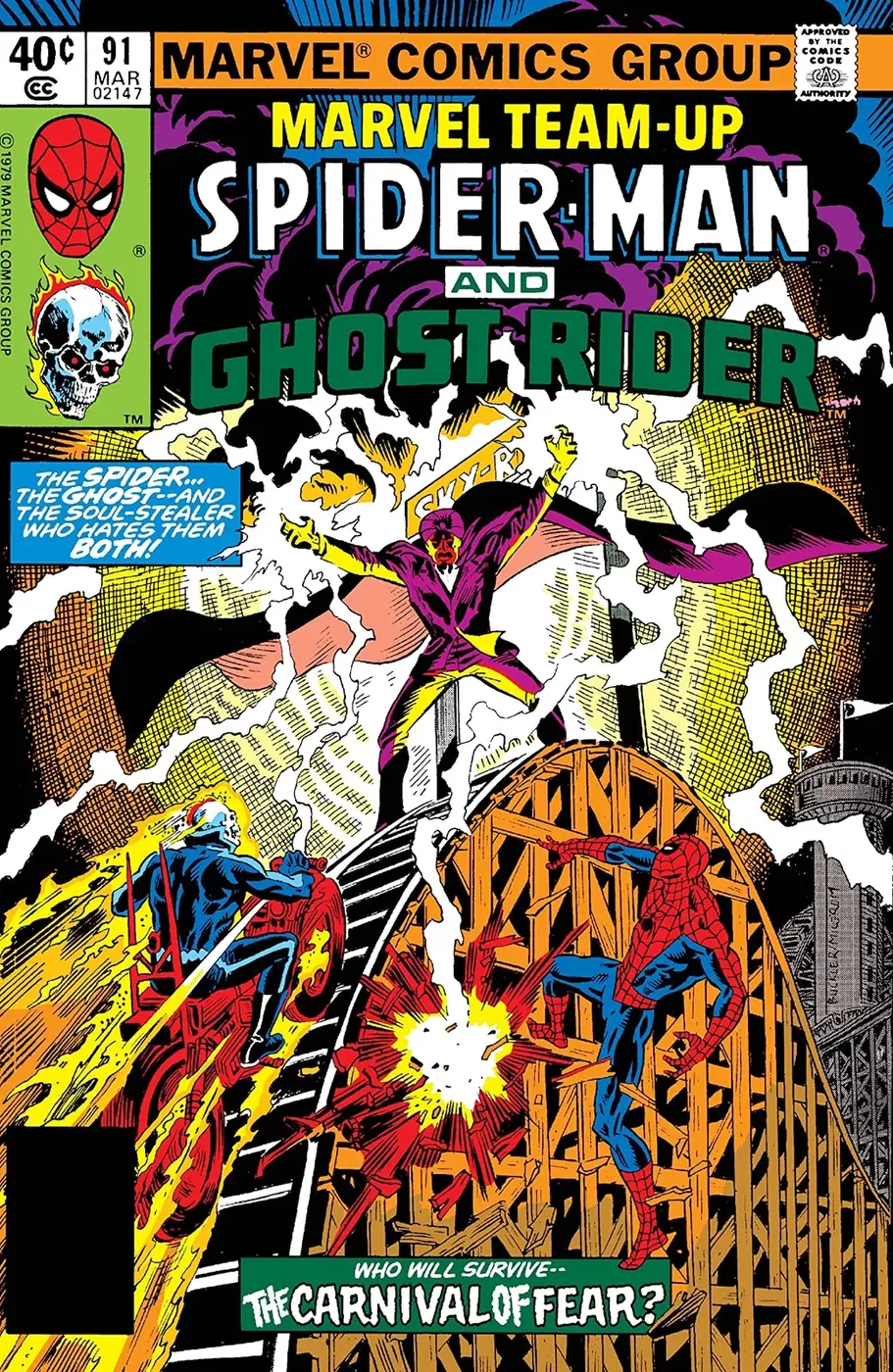 Cover of Marvel Team-Up #91