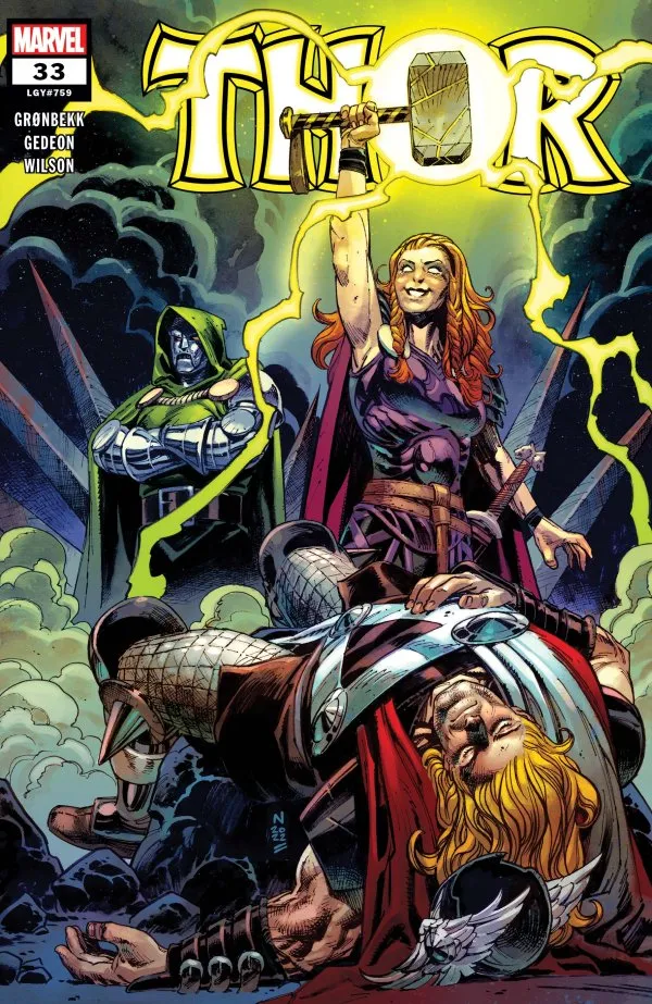 Cover of Thor #33 (759)