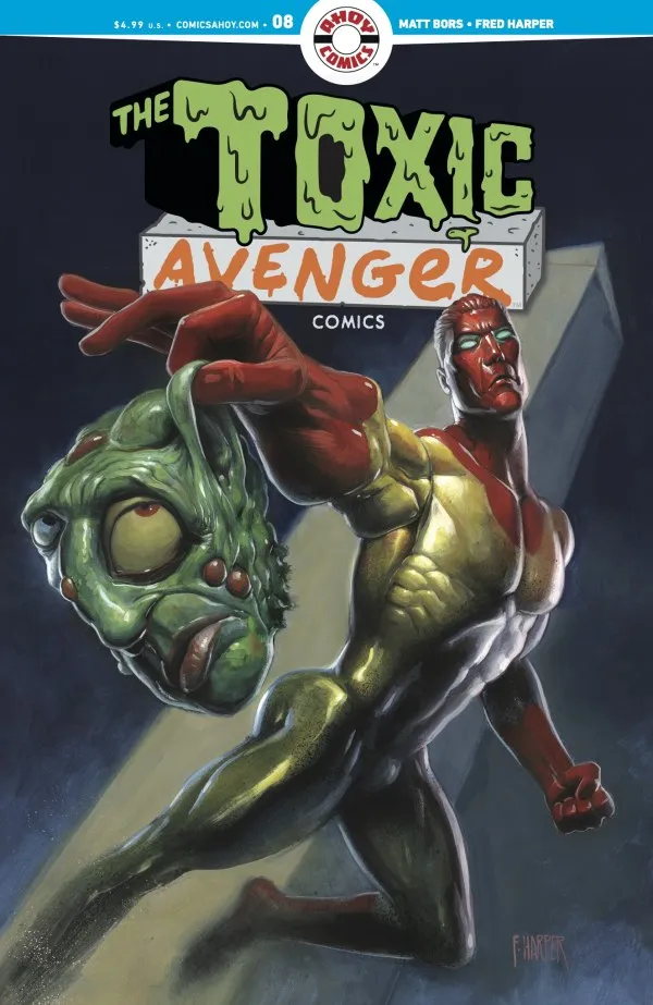 Cover of The Toxic Avenger Comics #8