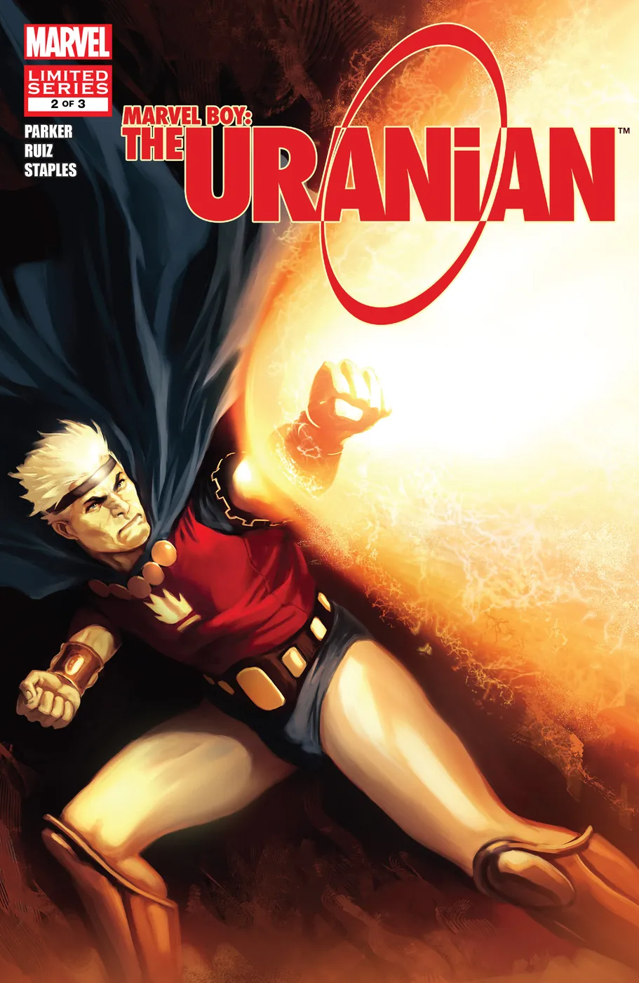 Cover of Marvel Boy: The Uranian #2