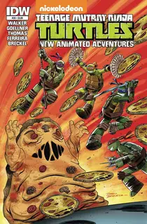 Cover of Teenage Mutant Ninja Turtles New Animated Adventures #20