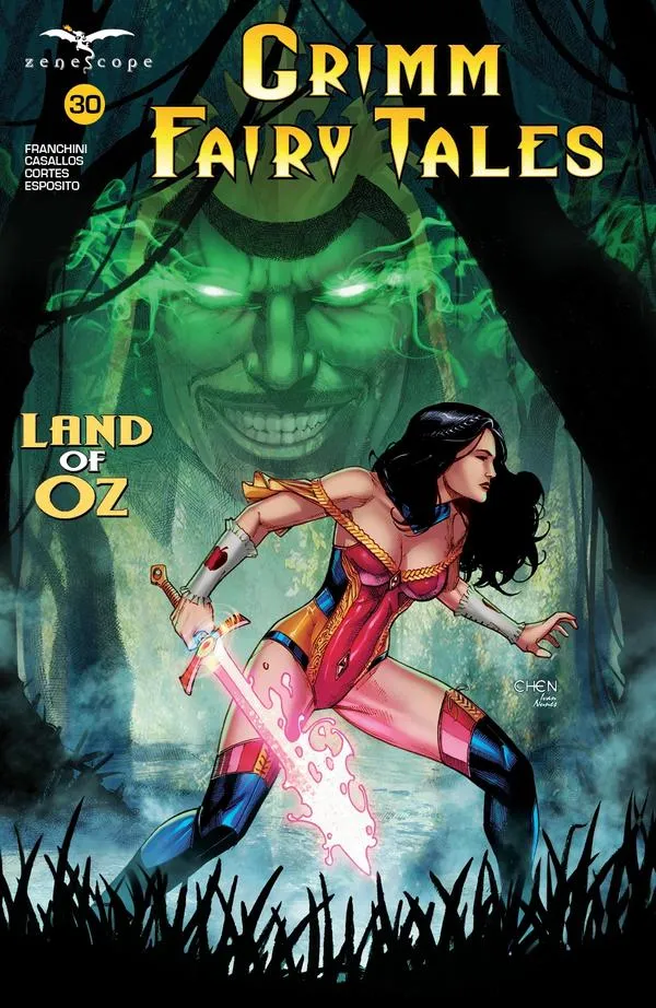 Cover of Grimm Fairy Tales #30