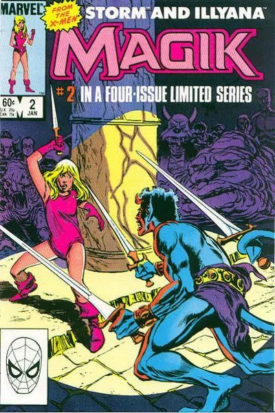 Cover of Magik (Illyana and Storm Limited Series) #2