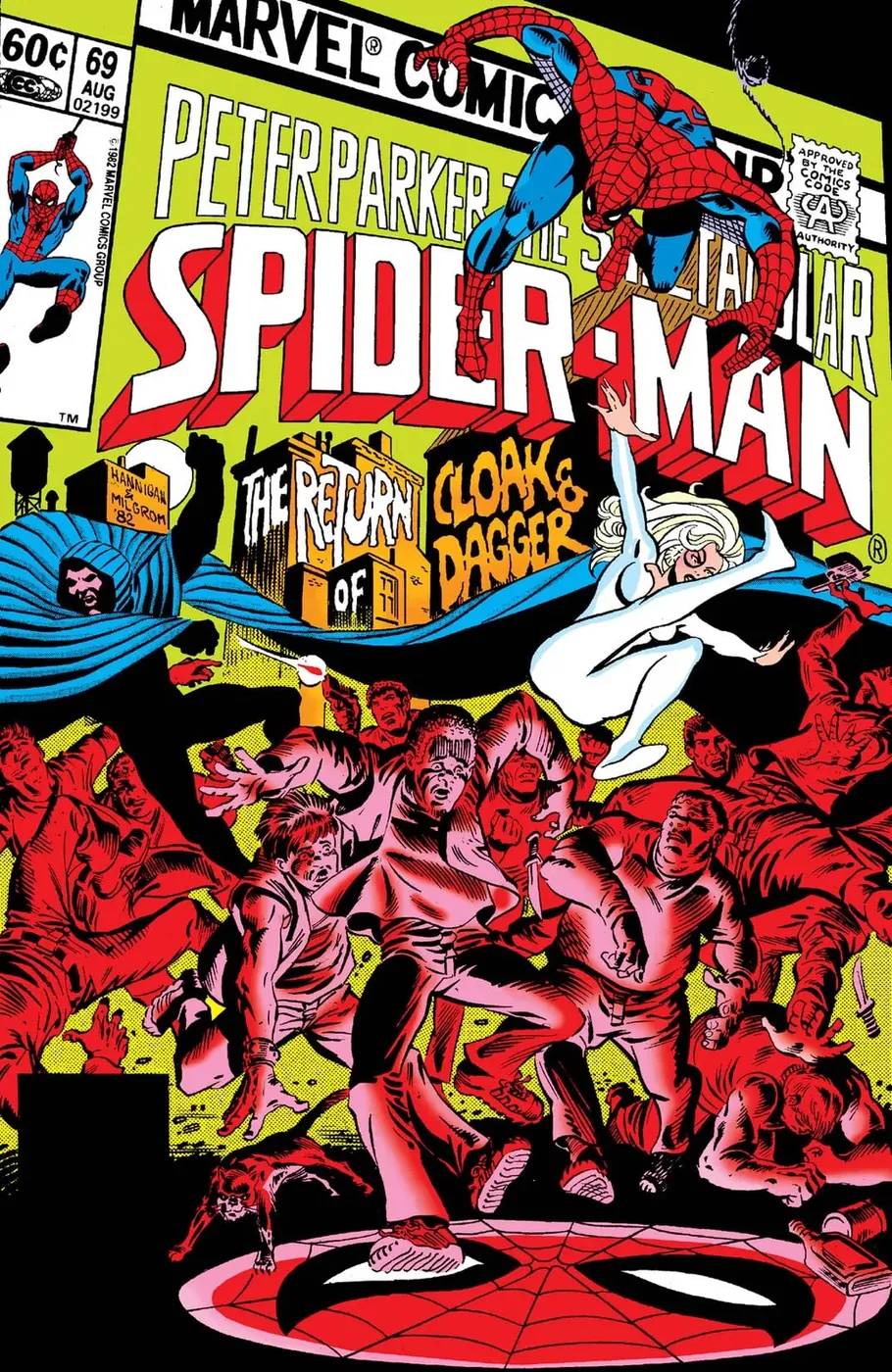 Cover of The Spectacular Spider-Man #69