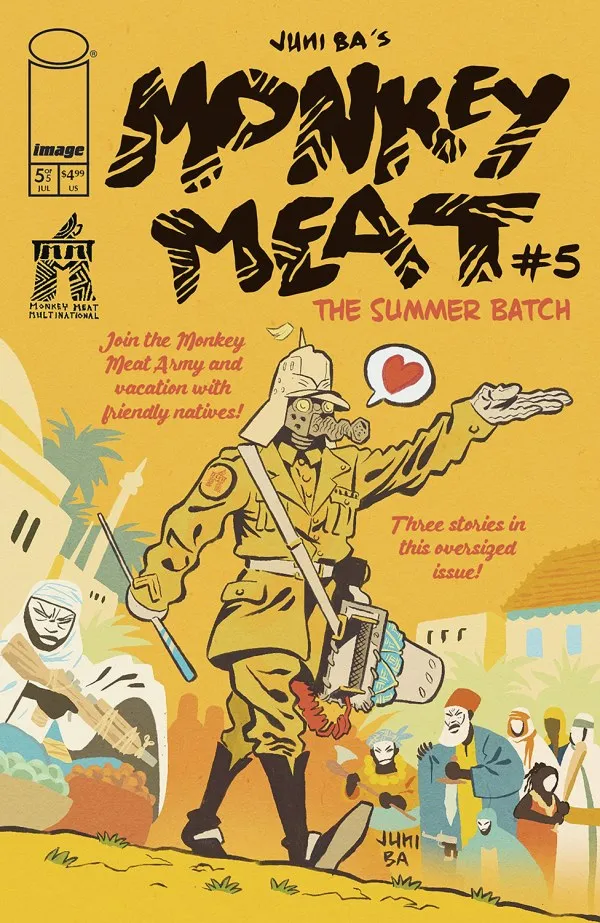 Cover of Monkey Meat: The Summer Batch #5