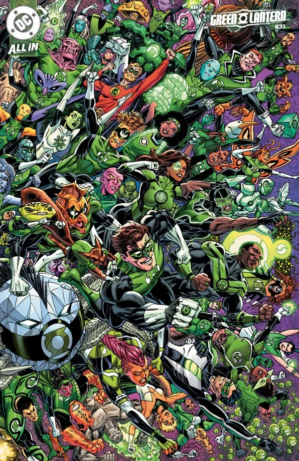 Cover of Green Lantern #33 (600)