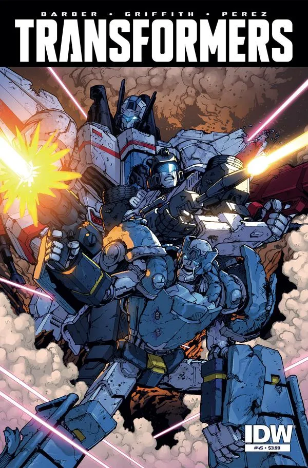 Cover of The Transformers #45