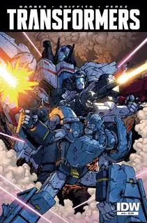 Cover of The Transformers #45