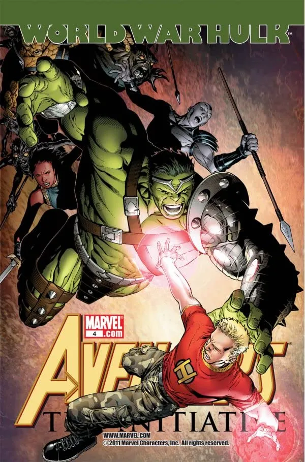 Cover of Avengers: The Initiative #4