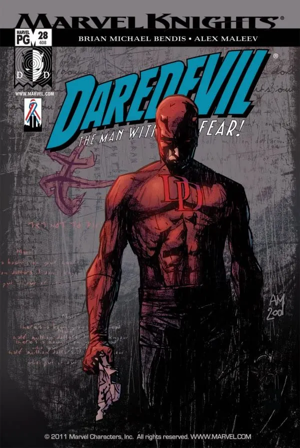 Cover of Daredevil #28 (408)