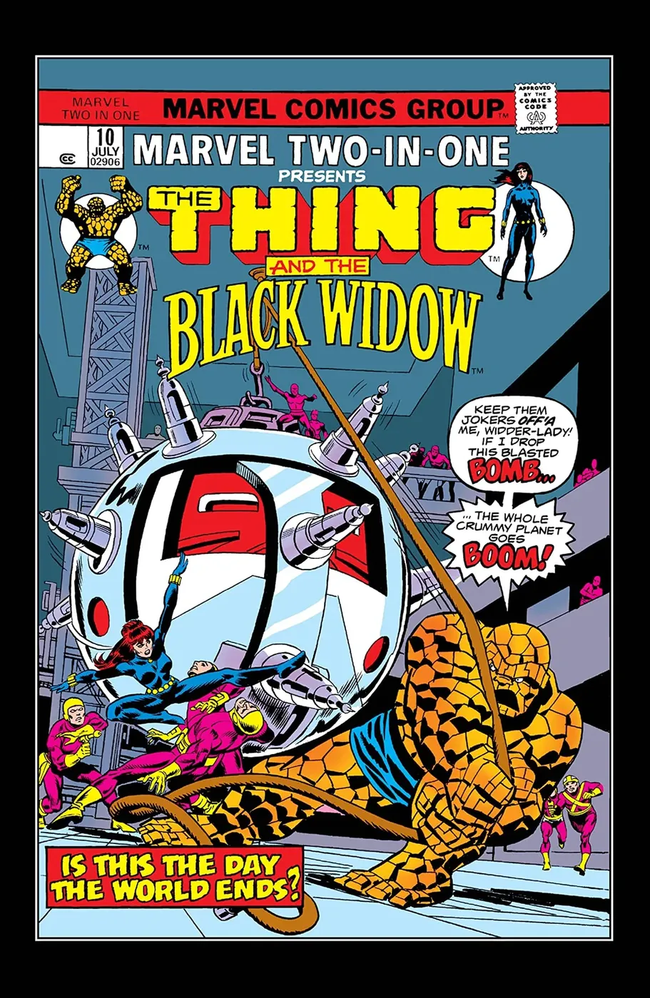 Cover of Marvel Two-in-One #10