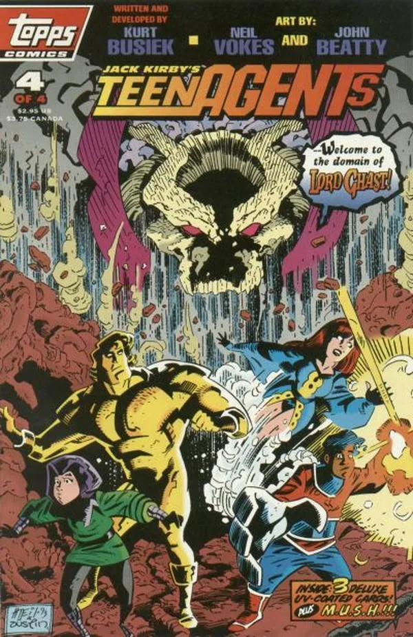 Cover of Jack Kirby's TeenAgents #4