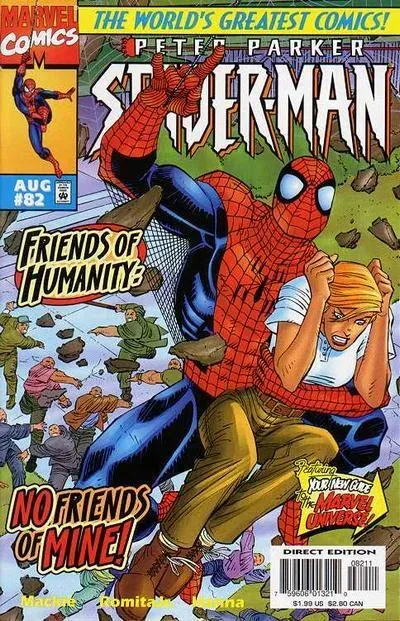 Cover of Spider-Man #82