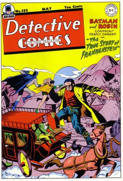 Cover of Detective Comics #135