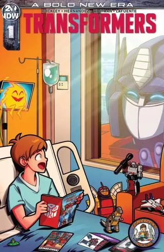 Cover of Transformers #1