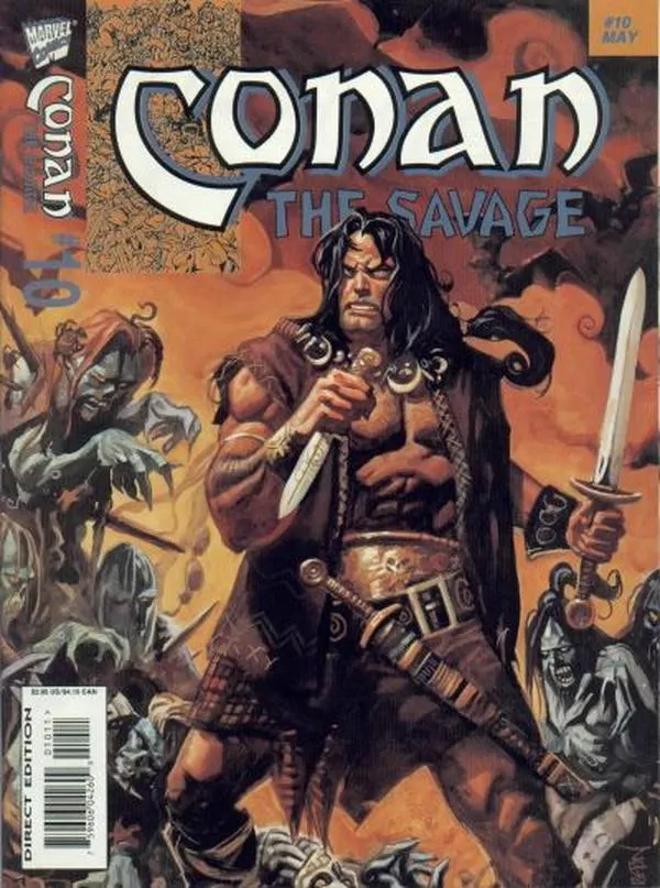 Cover of Conan the Savage #10