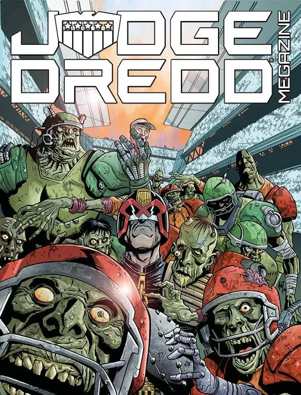Cover of Judge Dredd Megazine #496