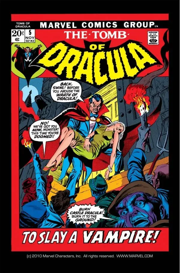 Cover of Tomb of Dracula #5