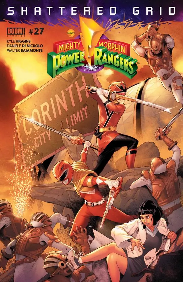 Cover of Mighty Morphin Power Rangers #27
