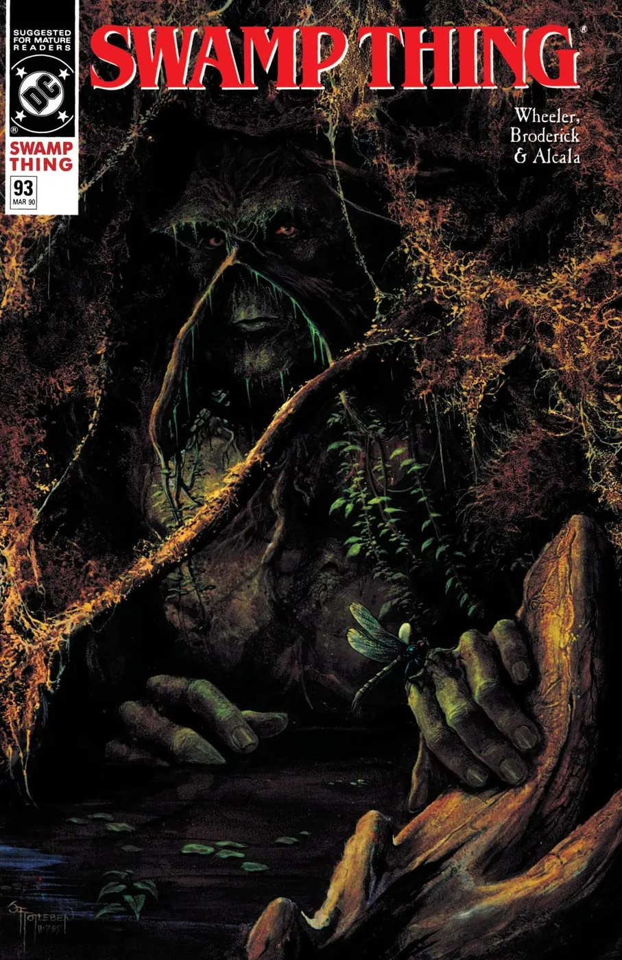 Cover of Swamp Thing #93