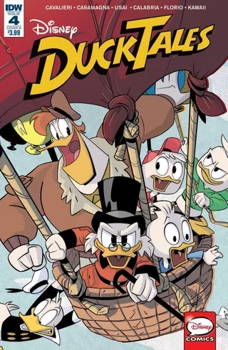Cover of DuckTales #4