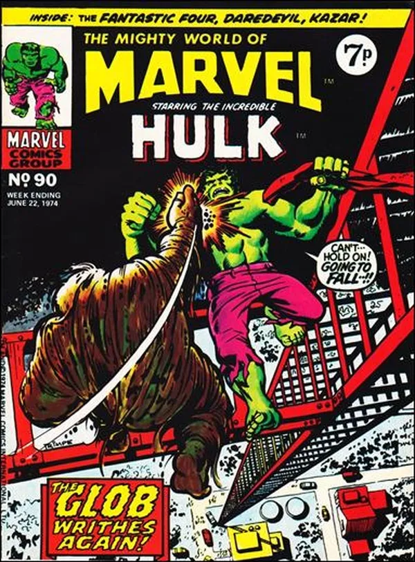 Cover of The Mighty World of Marvel #90