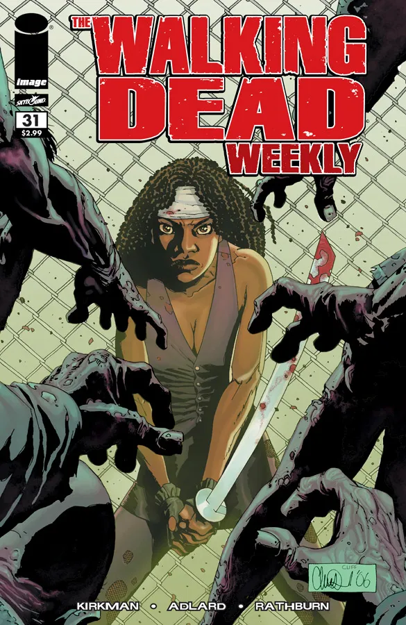 Cover of The Walking Dead Weekly #31