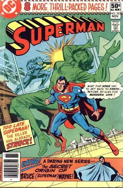 Cover of Superman #353