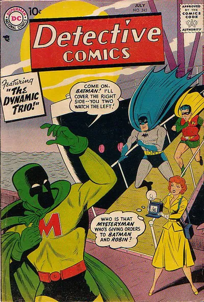 Cover of Detective Comics #245