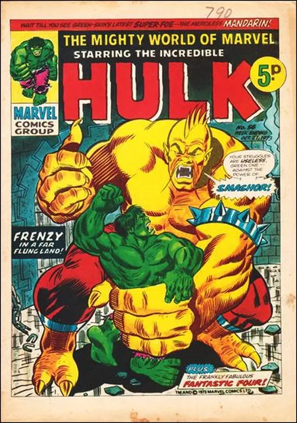 Cover of The Mighty World of Marvel #56